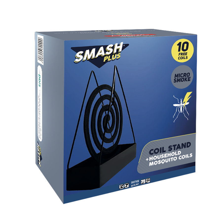 SMASH Plus Coil Stand + Household Mosquito Coils