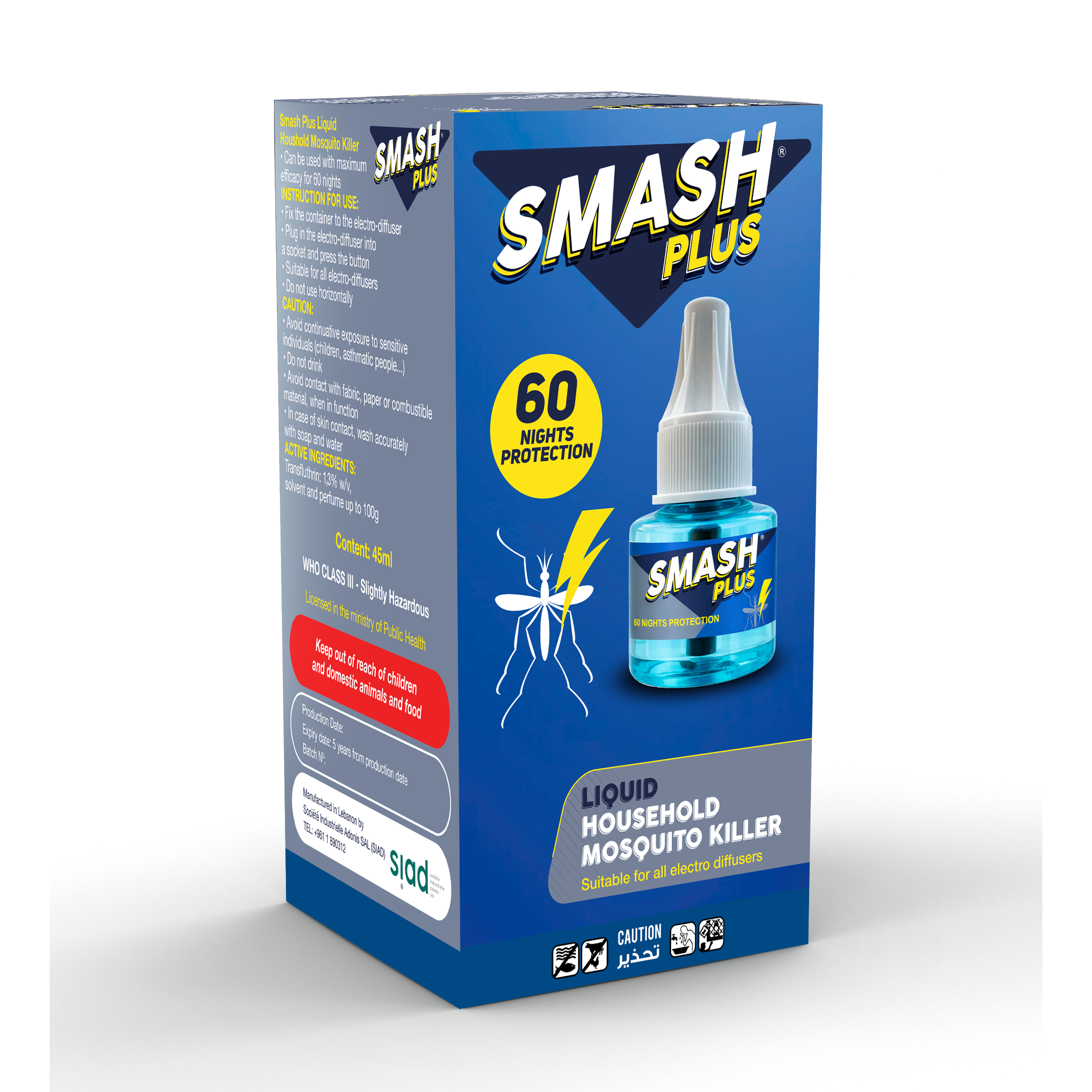 SMASH Plus Liquid Household Mosquito Killer